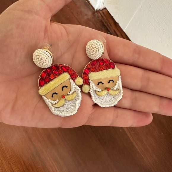 BaubleBar Jewelry - Bauble Bar Santa Claus Clay Earrings